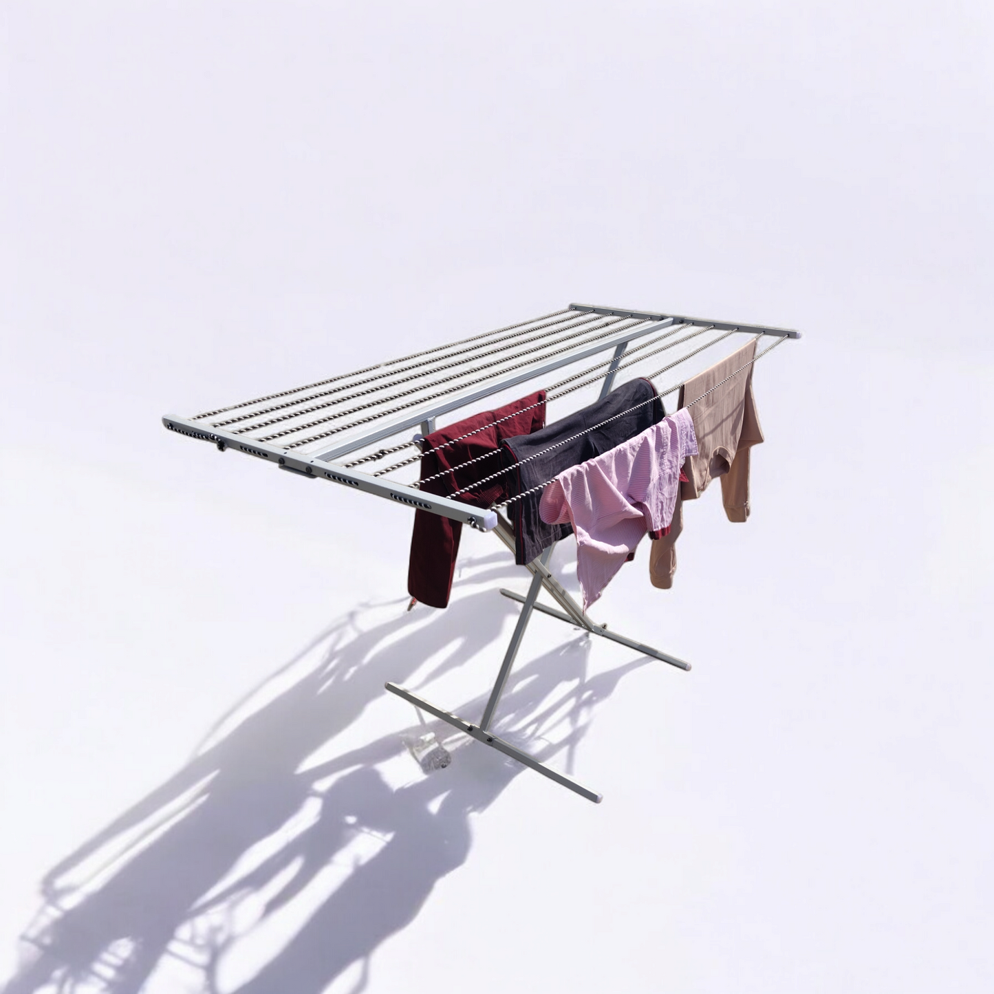 Portable Cloth Dryer Stand With 10 Line Option